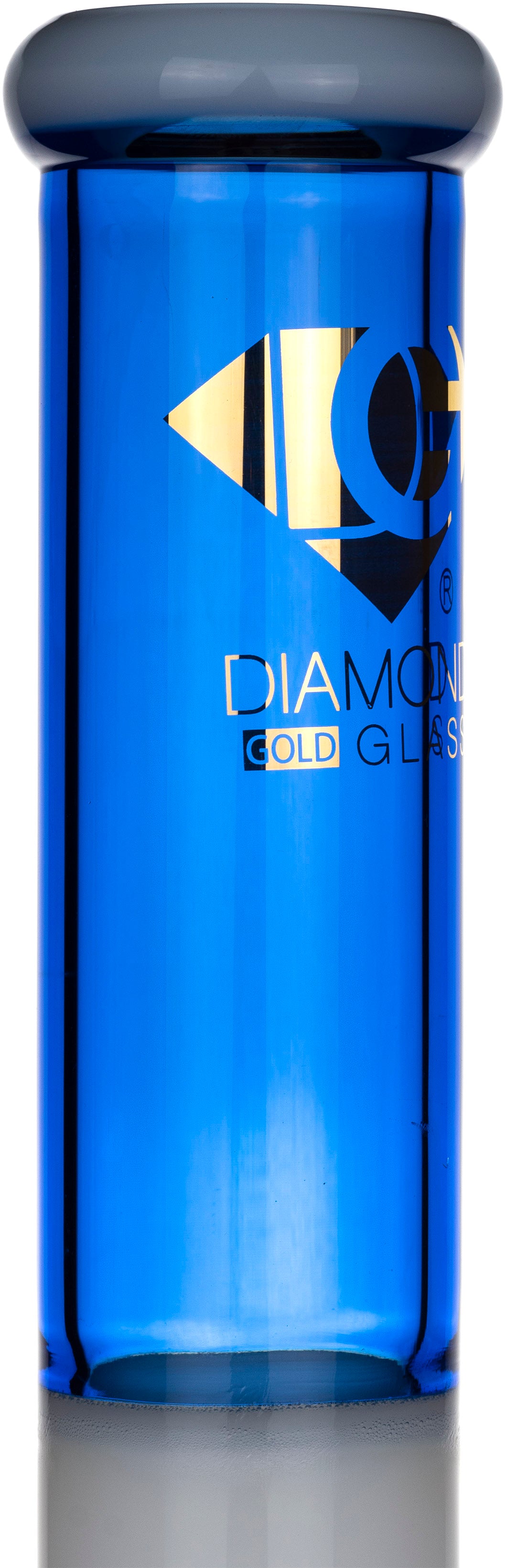 15" Inner Pyramid Perc Bong (Diamond Jubilee), by Diamond Glass