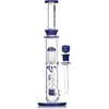 16" Triple Inline 8-Arm Bong, by Diamond Glass