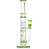 16" Triple Inline 8-Arm Bong, by Diamond Glass