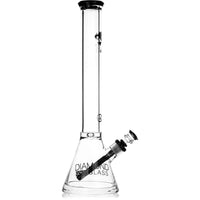 18” 9mm Thick Beaker Bong, by Diamond Glass