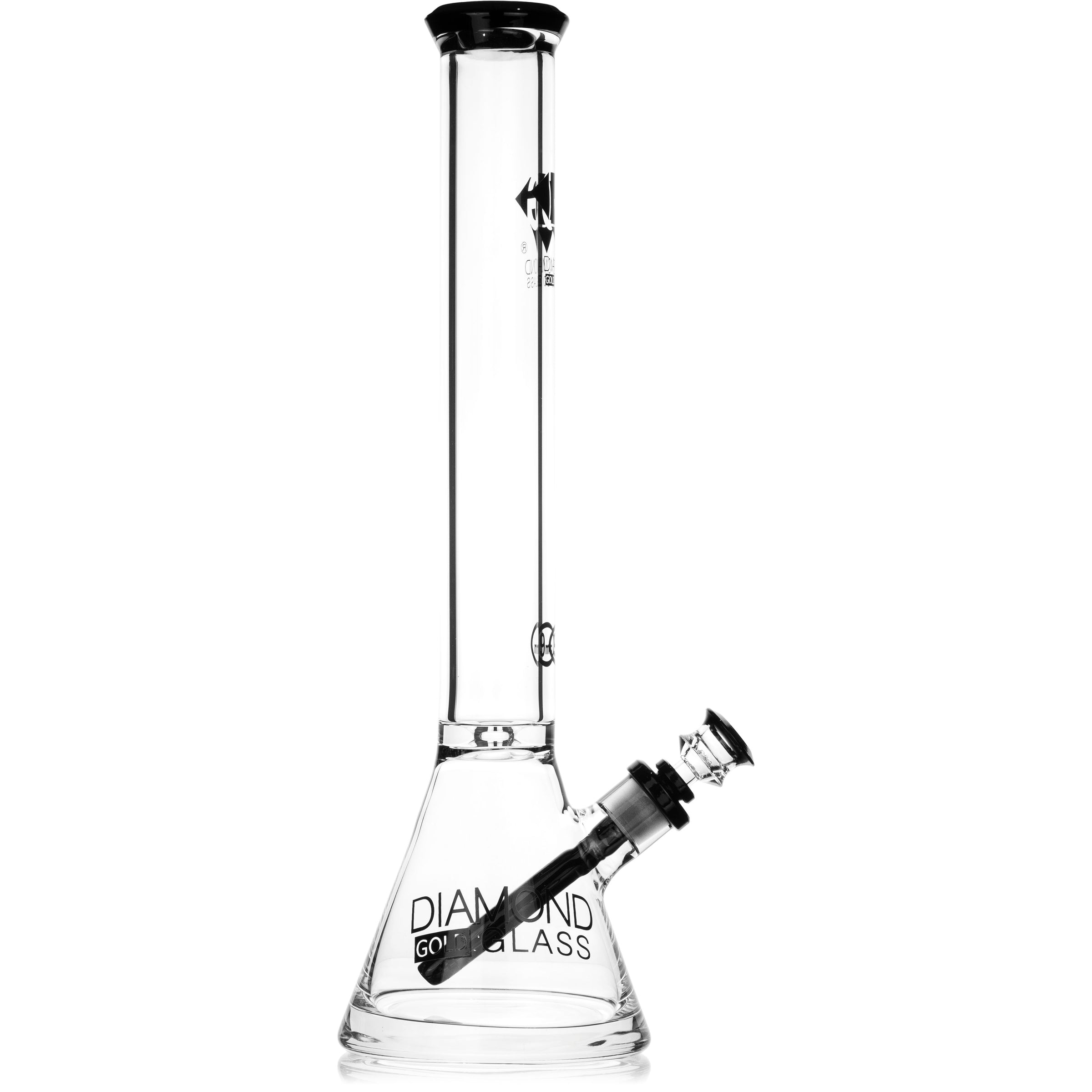 18” 9mm Thick Beaker Bong, by Diamond Glass