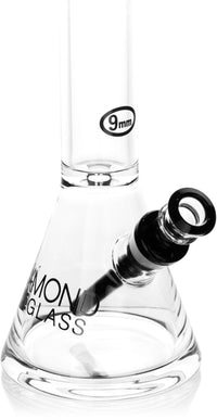 18” 9mm Thick Beaker Bong, by Diamond Glass