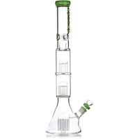 19" Triple Perc Multi-Arm Bong, by Cheech Glass