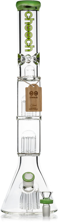 19" Triple Perc Multi-Arm Bong, by Cheech Glass