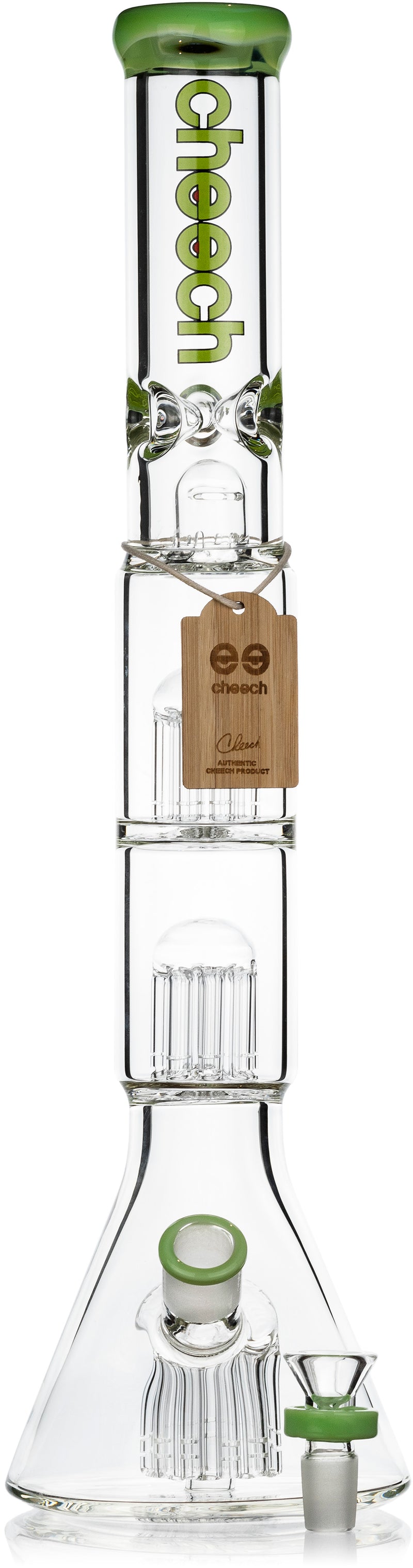 19" Triple Perc Multi-Arm Bong, by Cheech Glass