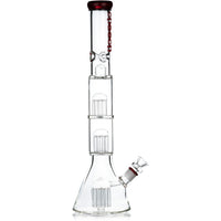 19" Triple Perc Multi-Arm Bong, by Cheech Glass
