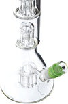 19" Triple Perc Multi-Arm Bong, by Cheech Glass