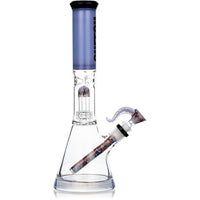 13" Showerhead Reversal Wigwag Bong, by Cheech Glass