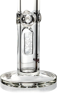 18" Heavy 9mm Straight Tube Bong, by ICON Glass