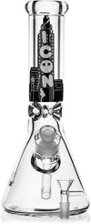 12" Heavy 9mm Beaker Bong, by ICON Glass