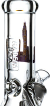 10" Heavy 9mm Beaker Bong, by ICON Glass