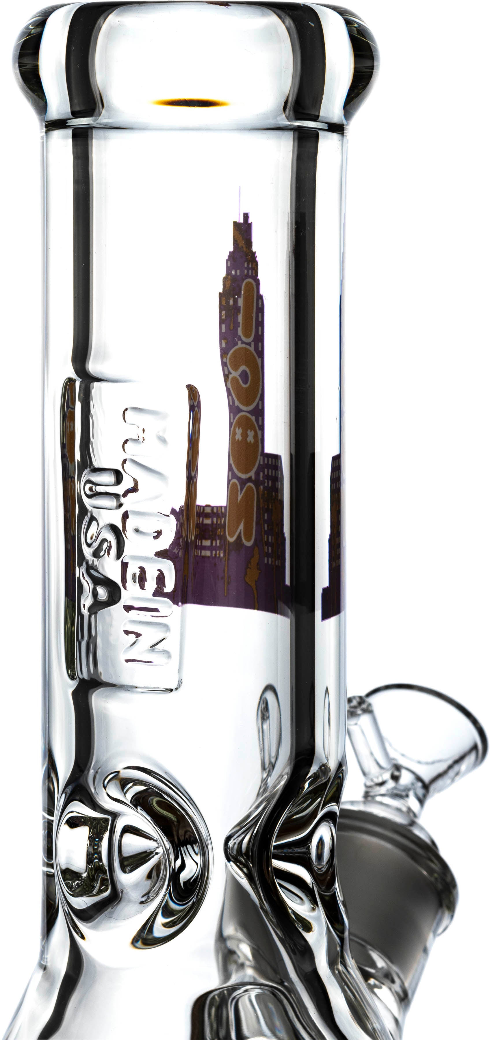 10" Heavy 9mm Beaker Bong, by ICON Glass