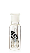 Ash Catcher w/ 18mm Joint, 90˚ Angle, Reti Perc, by Diamond Glass - Bat Kountry