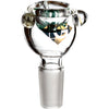 14mm Male Color Screen Round Bowl, by Diamond Glass