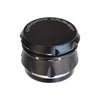 Grinder, Dimpled Aluminum 4-Piece 3-Level 2.5", by Chromium Crusher - Bat Kountry
