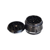 Grinder, Dimpled Aluminum 4-Piece 3-Level 2.5", by Chromium Crusher - Bat Kountry