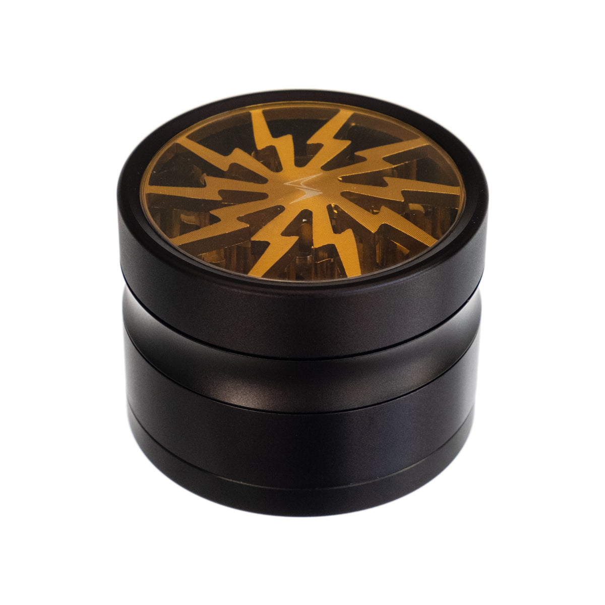 Grinder, 4-Piece 3-Level 2.5" w/ Olympus Window, by Chromium Crusher - Bat Kountry