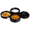 Grinder, 4-Piece 3-Level 2.5" w/ Olympus Window, by Chromium Crusher - Bat Kountry