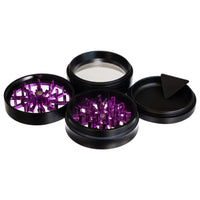 Grinder, 4-Piece 3-Level 2.5" w/ Olympus Window, by Chromium Crusher - Bat Kountry