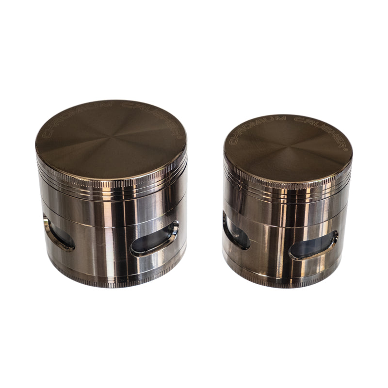 Grinder 4-Piece 3-Level, by Chromium Crusher - Bat Kountry