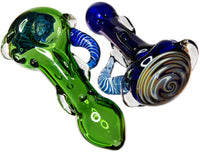 Heady Bear Reversal Spoon Hand Pipe - Bat Kountry