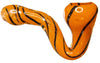 Orange Tiger Sherlock Hand Pipe - Bat Kountry
