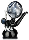 Hypnotic Heady Bubbler Hand Pipe - Bat Kountry