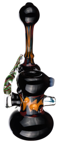 Hot Rod Bubbler Hand Pipe - Bat Kountry