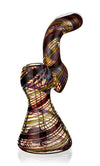 Super Swirl Bubbler w/ Dichroic patterns - Bat Kountry