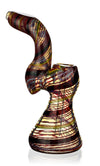 Super Swirl Bubbler w/ Dichroic patterns - Bat Kountry