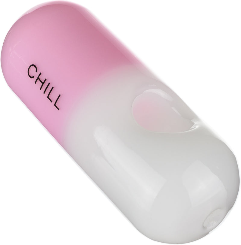 Chill Pill Spoon Hand Pipe - Bat Kountry