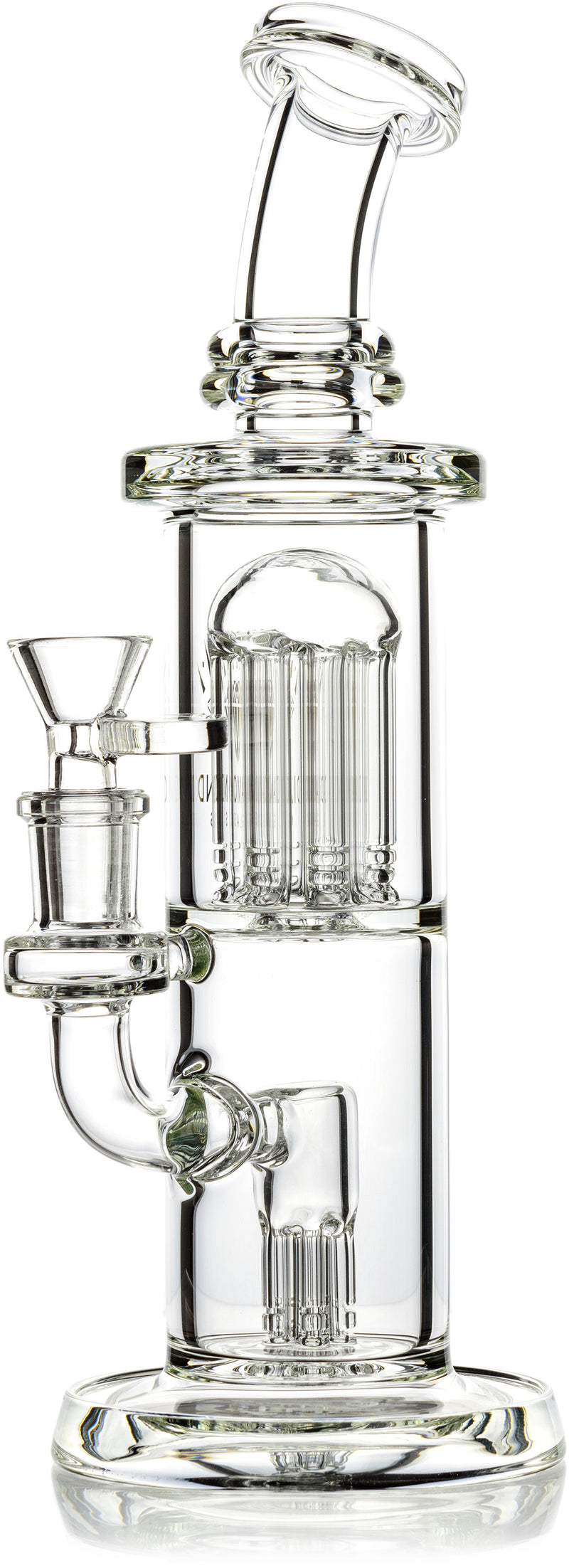 11" Diamond Trophy Rig with double tree percs, by Diamond Glass (free banger included) - Bat Kountry