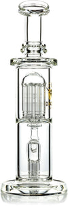 11" Diamond Trophy Rig with double tree percs, by Diamond Glass (free banger included) - Bat Kountry