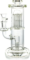 11" Diamond Trophy Rig with double tree percs, by Diamond Glass (free banger included) - Bat Kountry