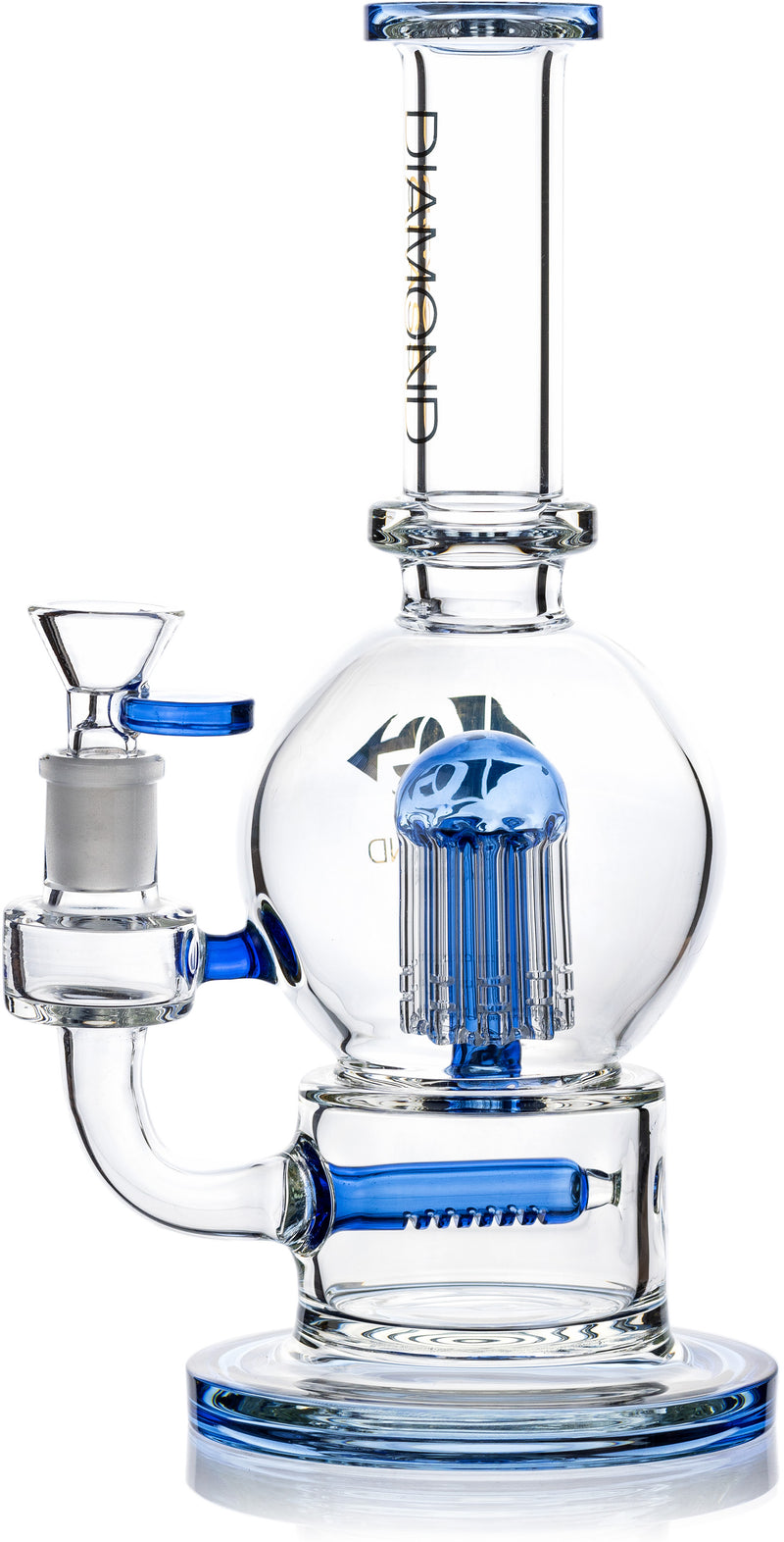 *10" Rig, by Diamond Glass (free banger included) - Bat Kountry