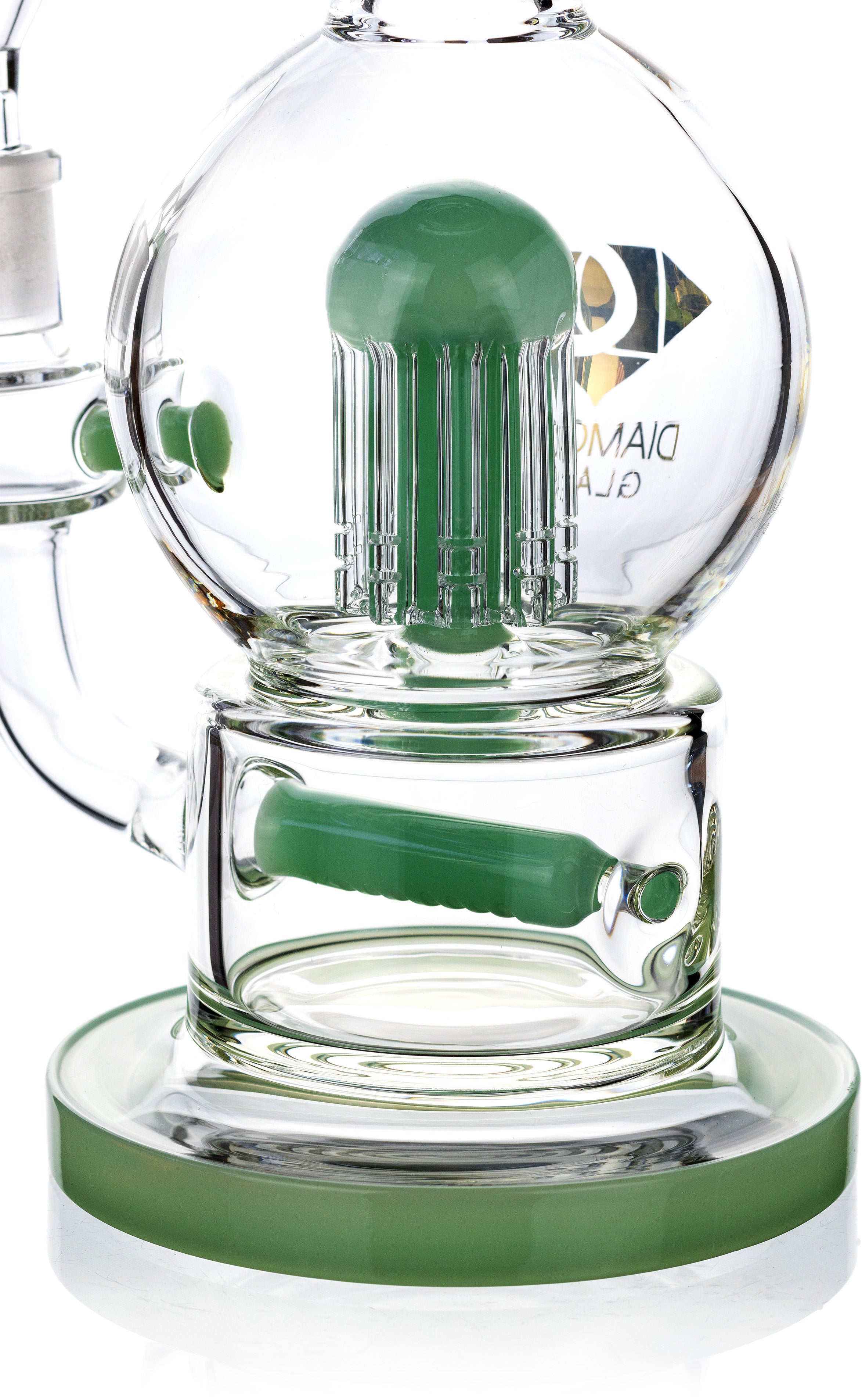 *10" Rig, by Diamond Glass (free banger included) - Bat Kountry
