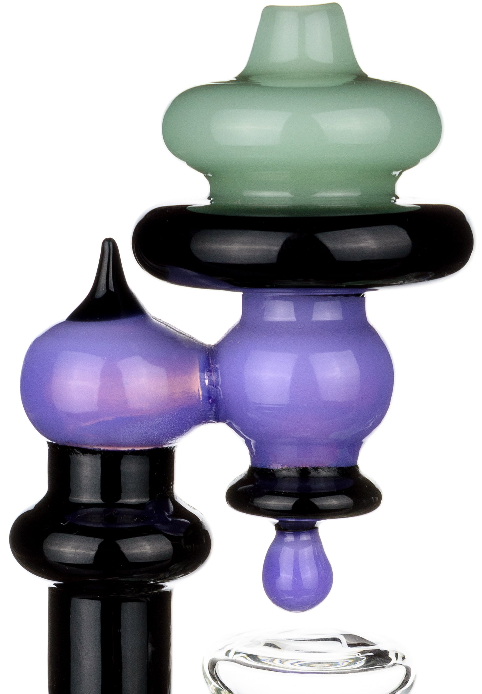7" Drip Rip Rig, by Crystal Glass (free banger included) - Bat Kountry
