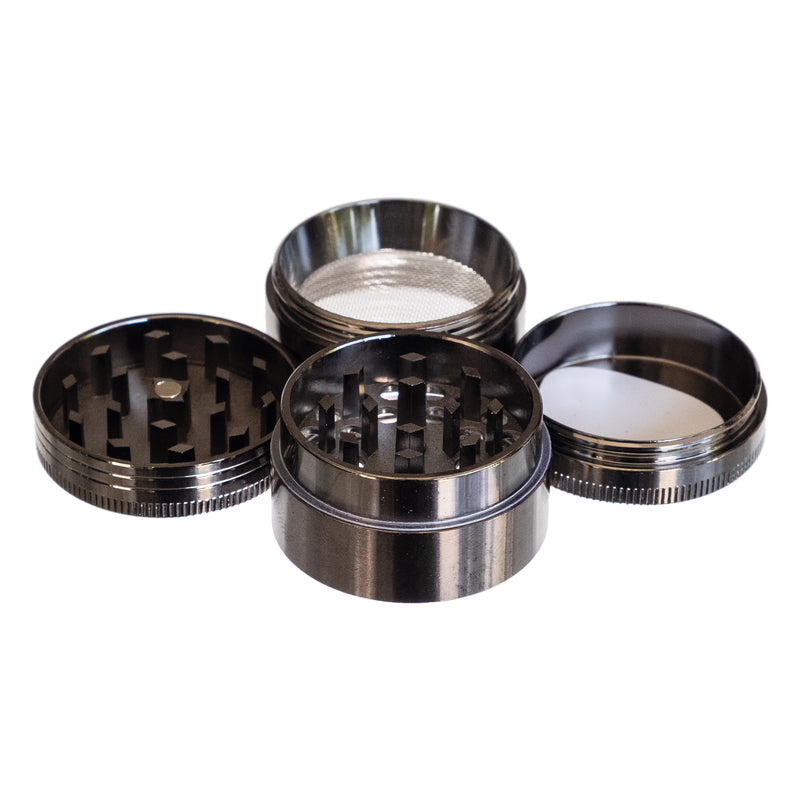 Grinder, Compact 4-Piece 3-Level 1.5", by Sharpstone - Bat Kountry