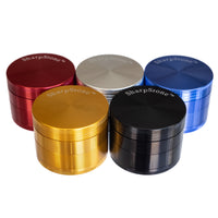 Grinder Aluminum 4-Piece 3-Level 2.5", by Sharpstone - Bat Kountry