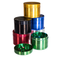 Grinder Aluminum 4-Piece 3-Level 2.5", by Sharpstone - Bat Kountry