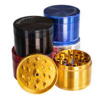 Grinder Aluminum 4-Piece 3-Level 2.5", by Sharpstone - Bat Kountry