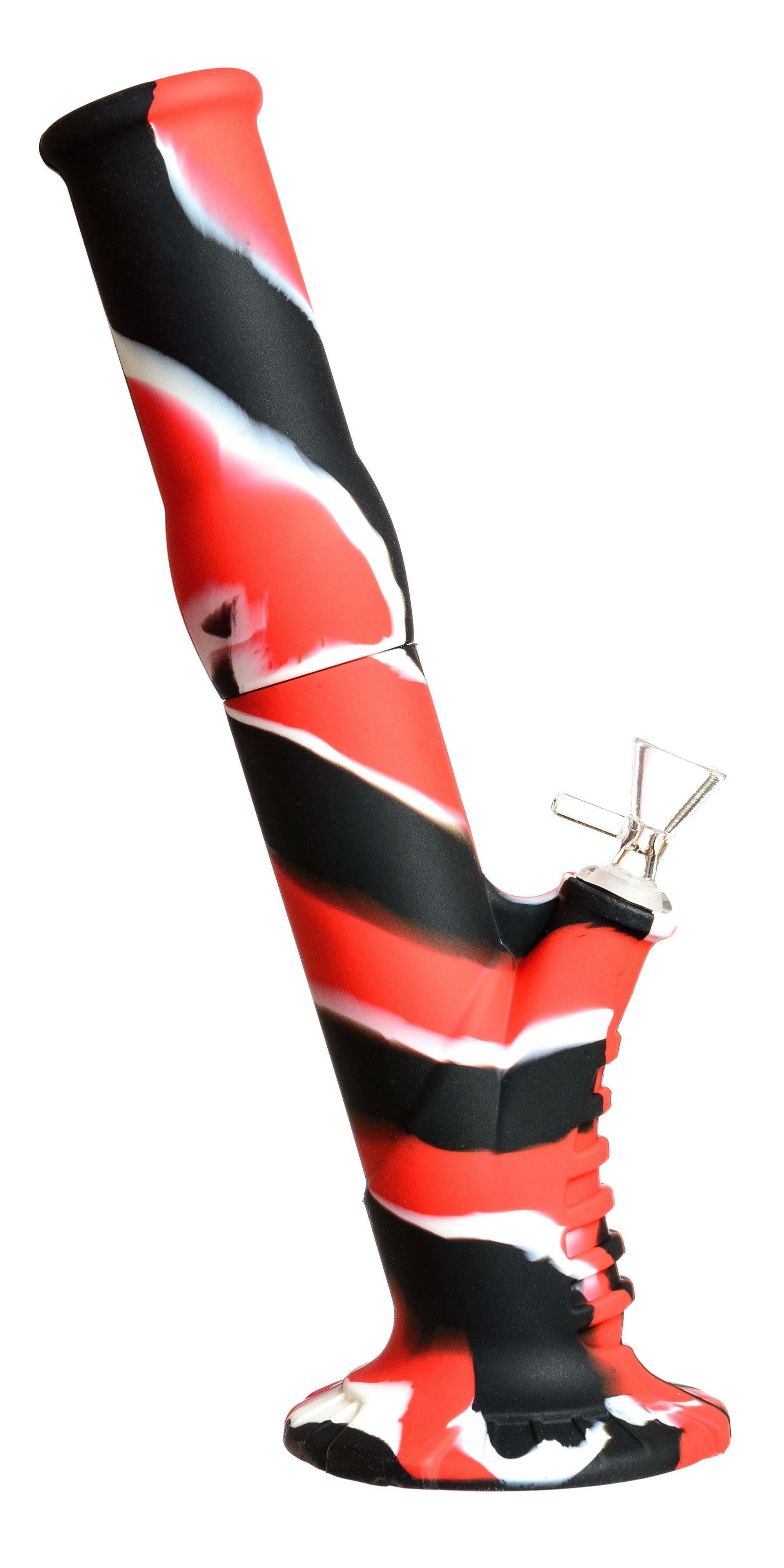 13" Silicone Bong w/ salt shaker perc - Bat Kountry