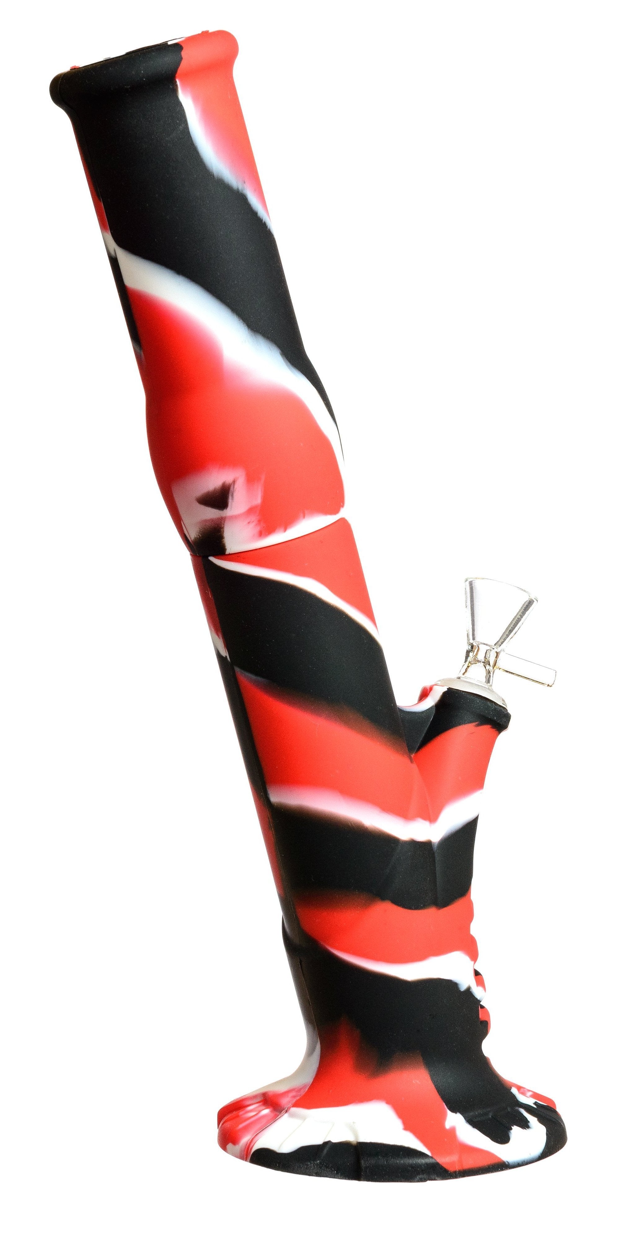 13" Silicone Bong w/ salt shaker perc - Bat Kountry
