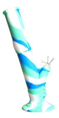 13" Silicone Bong w/ salt shaker perc - Bat Kountry