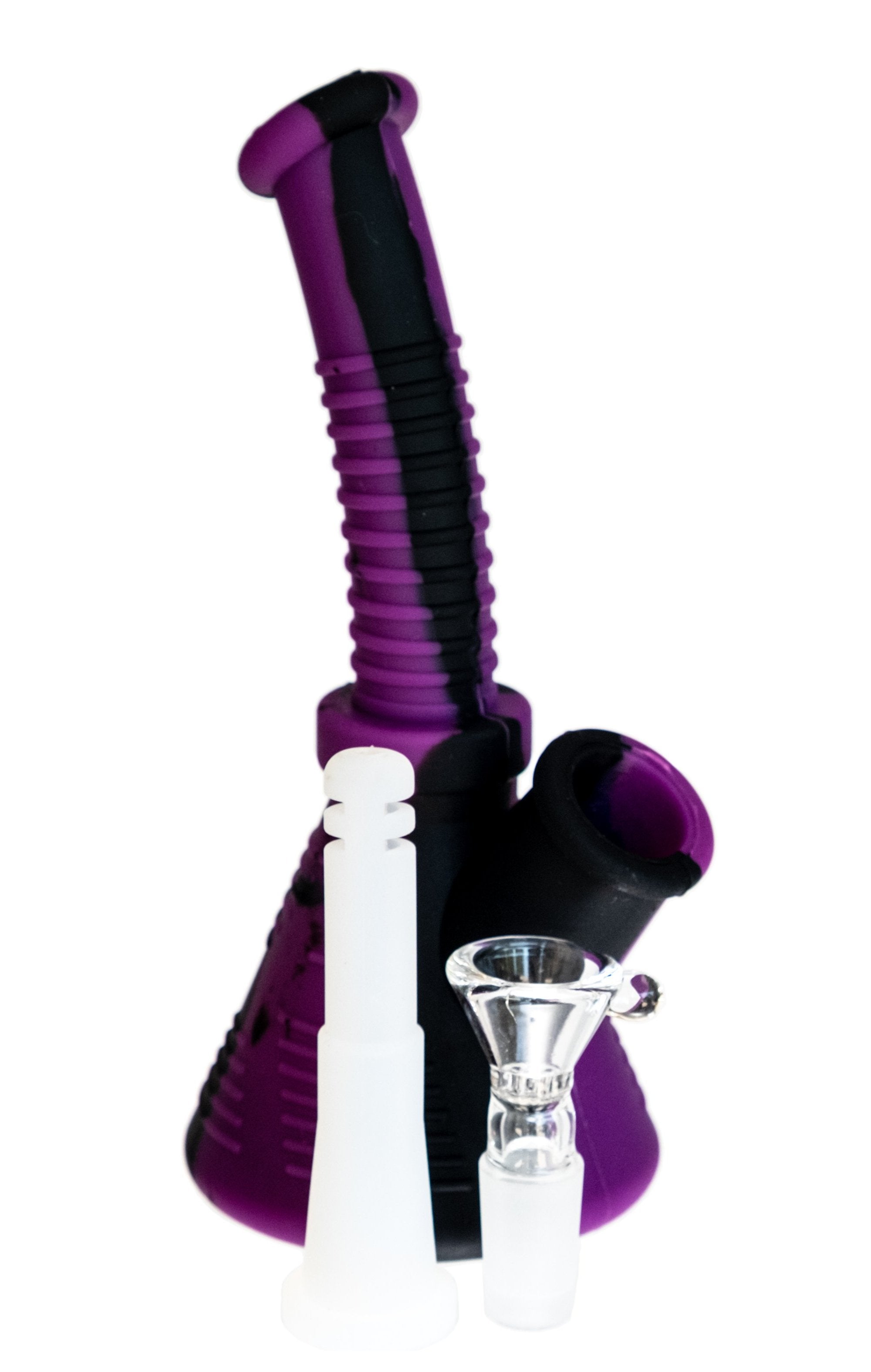 Compact Silicone Beaker Bong - Bat Kountry