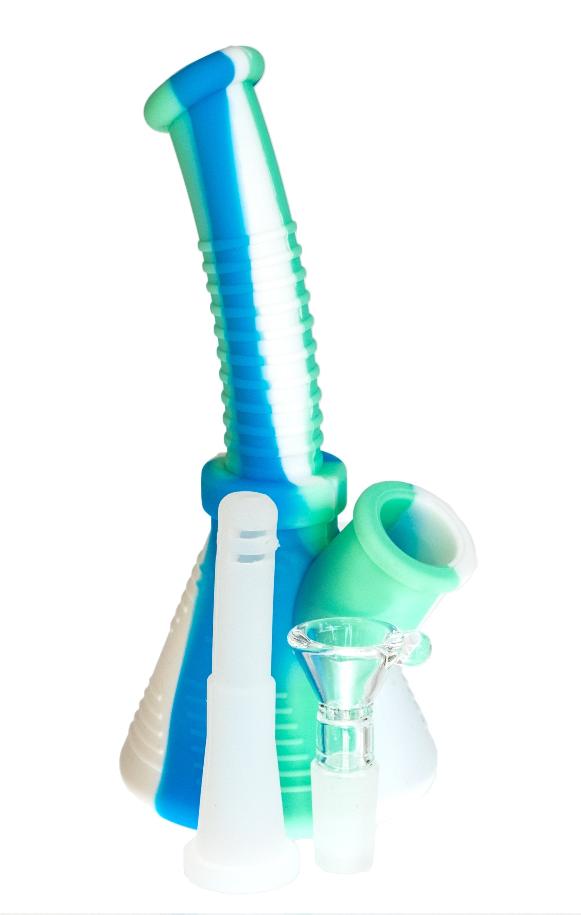 Compact Silicone Beaker Bong - Bat Kountry