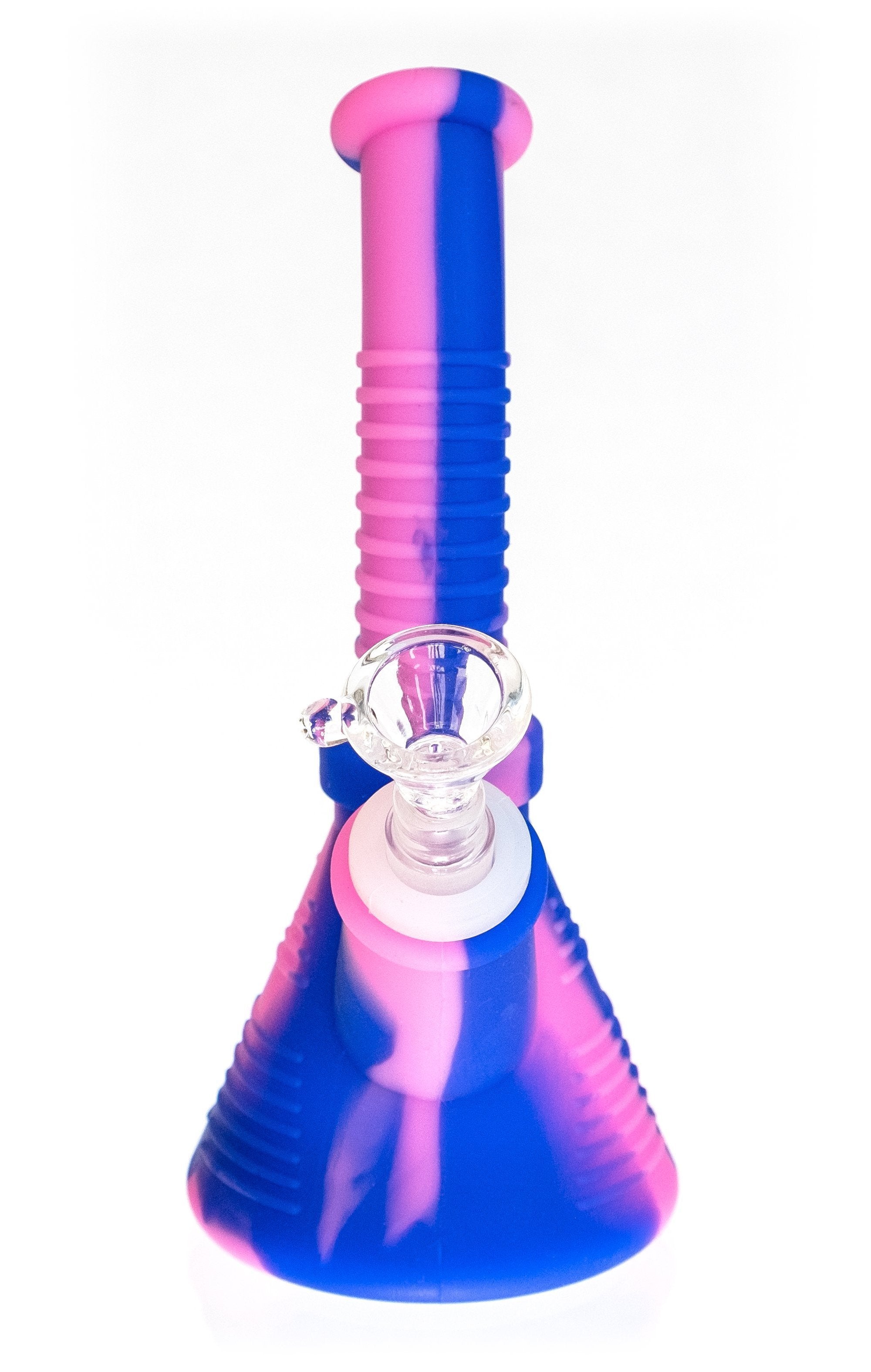 Compact Silicone Beaker Bong - Bat Kountry
