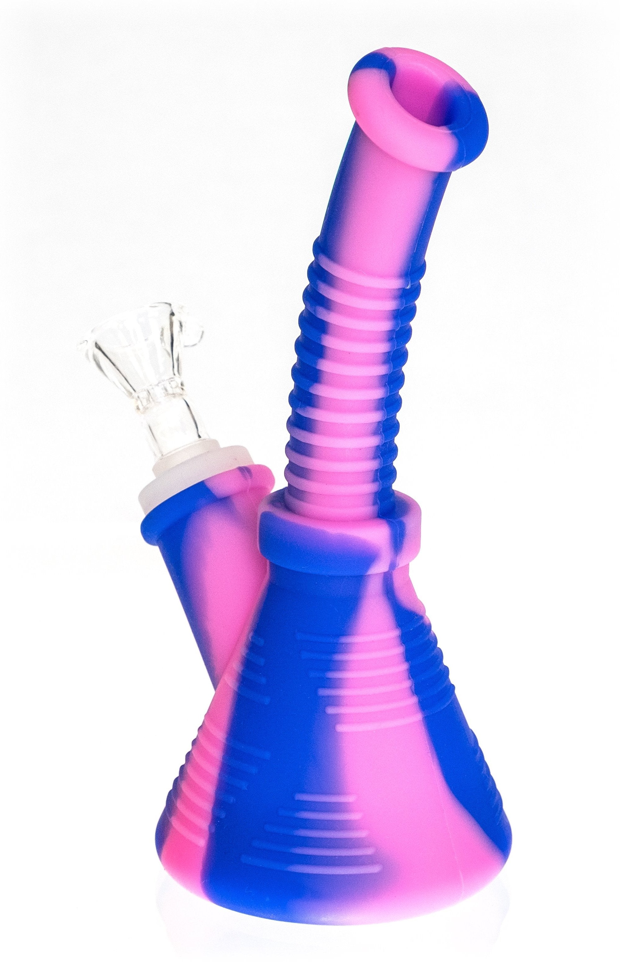 Compact Silicone Beaker Bong - Bat Kountry