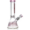12" Heavy Super Thick 9mm Beaker Bong w/ Ice Pinch, by Diamond Glass - Bat Kountry