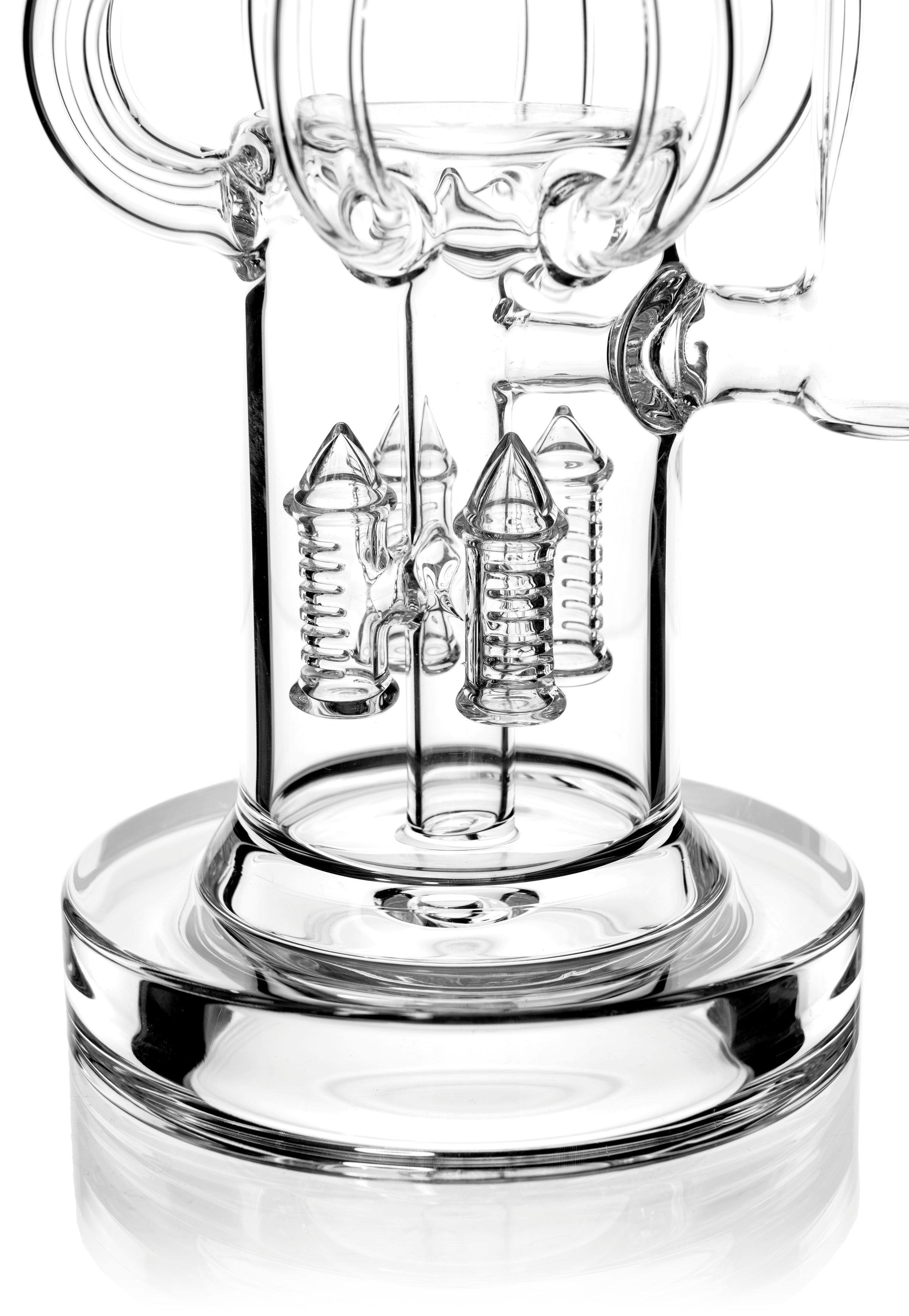 16" Out Of This World Bong w/ UFO perc, by Diamond Glass - Bat Kountry